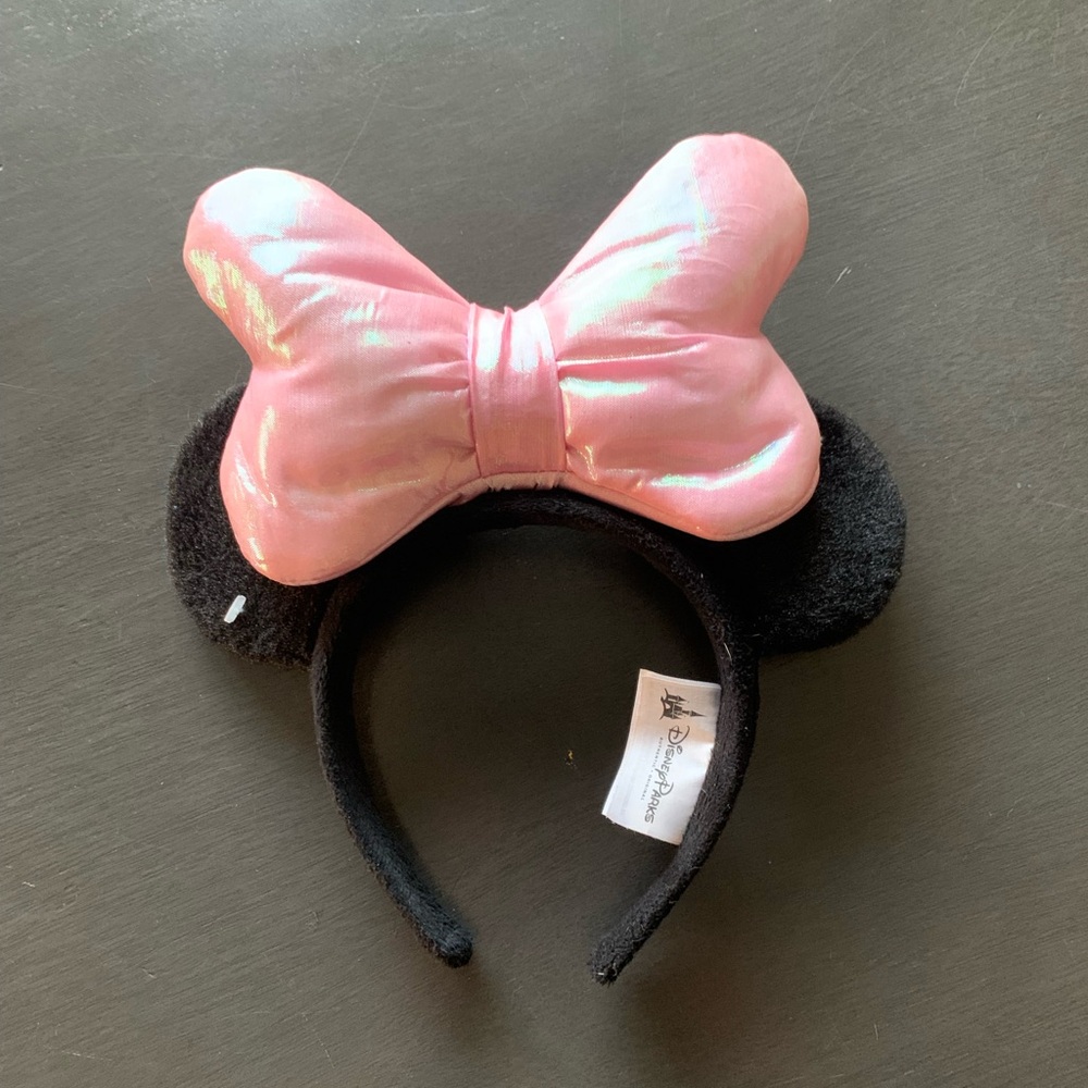 Disney Parks Minnie Mouse Ears And Bow Headband Lights Not Working